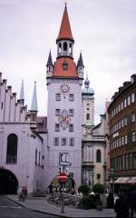 Altes Rathaus in Mnchen.