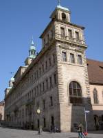 Nrnberg, Altes Rathaus, erbaut ab 1515 mit drei Prachtportalen (08.03.2011)
