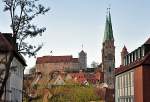 Nürnberg - Burg und die St.