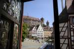 Die Burg in Nrnberg vom Albrecht-Drer-Haus aus gesehen.