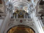 Passau, Hauptorgel auf der Westempore im Dom St.