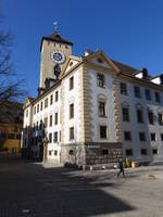 Regensburg, barockes alte Rathaus, Vierflgelanlage aus dem 17.