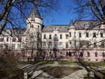 Regensburg, Schloss Thurn und Taxis, erbaut von 1883 bis 1884 (28.02.2021)