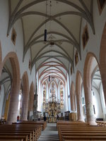 Schwabach, Innenraum der Stadtpfarrkirche St.