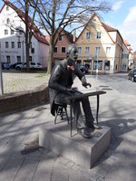 Schwabach, Adolph von Henselt Denkmal am Martin Luther Platz (28.03.2016)