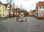 Weiden, Marktplatz mit unterem Stadttor (22.04.2012)