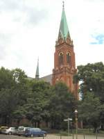 Berlin-Wedding, Kirche  JULI 2008