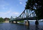 Glienicker Brücke in Richtung Potsdam 10.07.2011