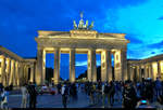Am Brandenburger Tor in Berlin ist immer was los (besonders zur heutigen Silvesternacht).