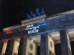 BERLIN  Brandenburger Tor  2007  anllich Lichtfest