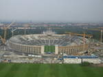Umfassender Umbau des Berliner Olympiastadion in den Jahren 2000 bis 2004.