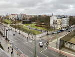 Blick vom Aussichtsturm an der Gedenksttte Bernauer Str.