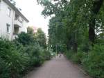 Prinzenviertel in Karlshorst: Der Traberweg verluft parallel zur Ehrlichstrae.