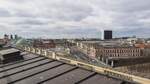 Blick von Dach des Humboldt Forums auf die berhmte Strae  Unter den Linden  in Berlin am 13.03.25.