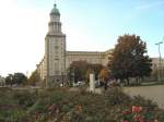 Berlin, Karl-Marx-Allee Frankfurter Tor, Herbst 2008