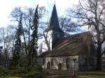 April 2009, dies ist die Dorfkirche Wittenau in Reinickendorf.