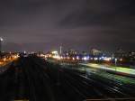 Blick von der Warschauerbrcke in Richtung Alexanderplatz