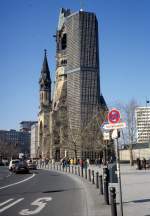 Berlin im Mrz 2005: Kaiser-Wilhelm-Gedchtniskirche am Breitscheidplatz / Kurfrstendamm.