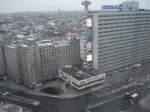 Berlin am 10.2.2007: Blick aus dem Hotel Park Inn am Alexanderplatz auf die Karl-Liebknecht-Str.