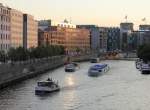 Blick vom Gleis 1 des Bahnhofs Berlin Friedrichstrasse am 28.