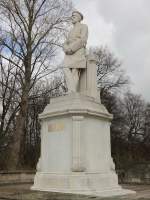 Moltke-Denkmal am Groen Stern in  Berlin-Tiergarten in der Nhe des Bismarck-Nationaldenkmal am 01.