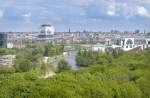Berlin - Blick auf Tiergarten und von der Siegessule.