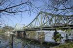 Glienicker Brcke zwischen Berlin-Wannsee und Berliner Vorstadt in Potsdam.