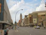 Berlin-Neuklln, Karl-Marx-Strasse mit Blick zum Rathaus Neuklln,, 2007