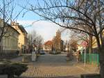 Sonne in Alt-Marzahn - schneeloser Winter in Berlin (17.