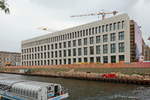 Ansicht des Humboldt Forum im Berliner Schloss von der Spree am 23.