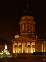 Die Franzsische Friedrichstadtkirche auf dem Gendarmenmarkt in Berlin-Mitte.