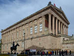 Die Alte Nationalgalerie auf der Museumsinsel in Berlin-Mitte.