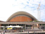 Die Kongresshalle  an der John-Foster-Dulles-Allee im Groen Tiergarten am 11.