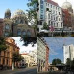 Montage  BERLIN-MITTE mit Synagoge  2007