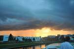 Gewitter ber Berlin.