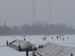 Eislaufen in der Rummelsburger Bucht - im strengen Winter 2011/12 sehr beliebt.