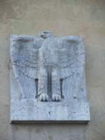 Reichsadler am Flughafen Tempelhof.