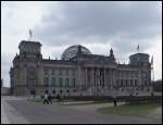 Der Reichstag in Berlin  am 25.04.2013