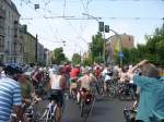 Botschaft der Fahrradsternfahrt 2008 war es, allgemein auf die Belange der Radfahrer aufmerksam zu machen.
