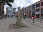 Brandenburg, Denkmal und Huser am Katharinenkirchplatz (10.07.2025)