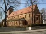 Brandenburg, Nicolaikirche, erbaut ab 1173, romanische Basilika (16.03.2012)