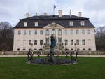 Schloss Branitz, Barockschloss im Branitzer Park, erbaut 1770 (03.04.2026)