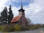 Willmersdorf, evangelische Kirche, erbaut 1938 nach den Pl�nen des Architekten Hans Palm (03.04.2026)