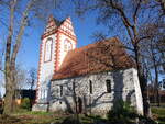 Kliestow, evangelische Kirche, erbaut im 13.