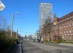 Frankfurt (Oder) den Oderturm von der Lindenstr aus gesehen 15-04-2007