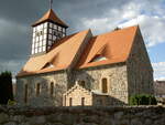 Tornow, evangelische Dorfkirche, erbaut im 13.