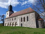 Hohenfinow, evangelische Kirche, Feldsteinkirche aus dem 13.