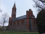 Brodowin, evangelische Kirche, erbaut von 1852 bis 1853 (09.04.2026)