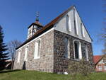 Serwest, evangelische Kirche, Feldsteinkirche aus dem 13.