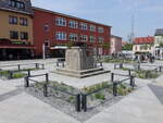 Bernau, Denkmal am Bahnhofsplatz (24.05.2026)